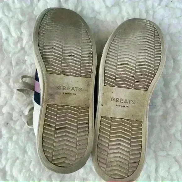 Greats Royale Purple Stripe Sneakers - Picture 8 of 8